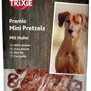 Sparpaket 2 x 100 g Trixie Mini Pretzel mit Huhn Hunde Snack Schnäppchen